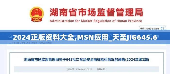 2024正版资料大全,MSN应用_天圣JIG645.6
