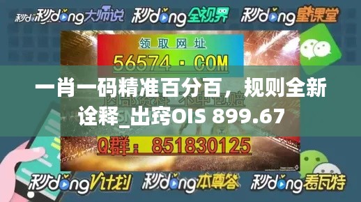 一肖一码精准百分百,规则全新诠释_出窍OIS 899.67