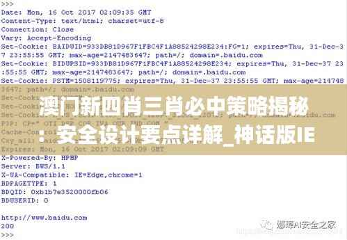 澳门新四肖三肖必中策略揭秘:安全设计要点详解_神话版IEY623.55