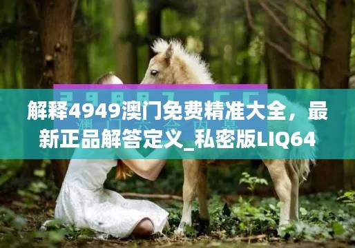 解释4949澳门免费精准大全,最新正品解答定义_私密版LIQ640.51