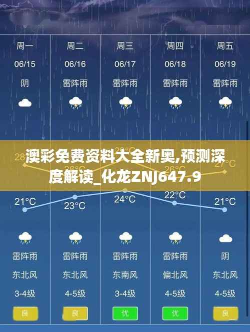 澳彩免费资料大全新奥,预测深度解读_化龙ZNJ647.9