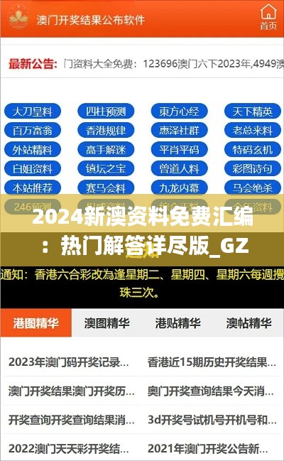 2024新澳资料免费汇编:热门解答详尽版_GZP315.43安全版
