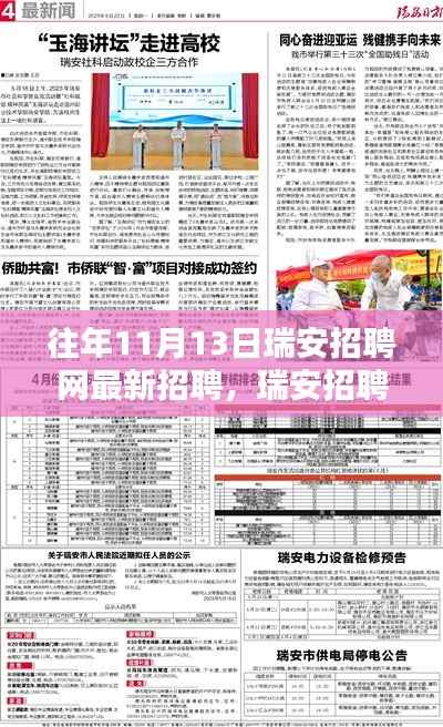瑞安招聘网独家揭秘,历年11月13日最新招聘趋势与机会速递