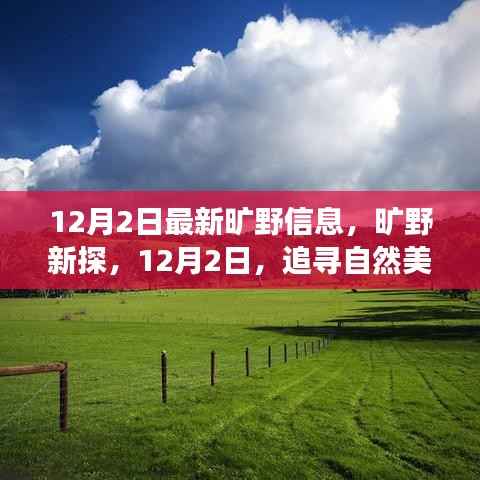 12月2日旷野新探,追寻自然美景,探寻内心宁静之旅