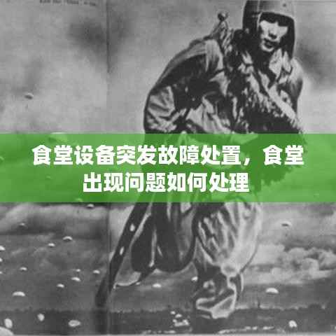 食堂设备突发故障处置,食堂出现问题如何处理