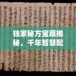 独家秘方宝藏揭秘,千年智慧配方传承大全